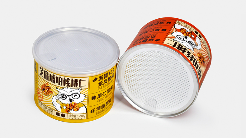 哪一種紙罐包裝更適合休閑食品？